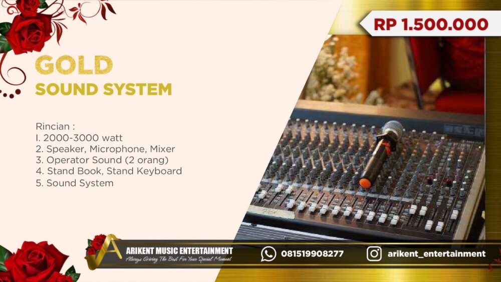 Paket Sound System Gold