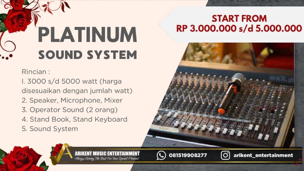 Paket Sound System Platinum