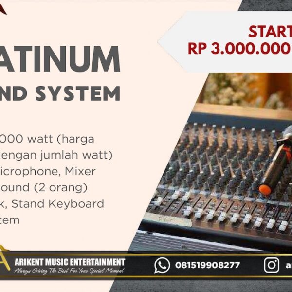 Paket Sound System Platinum